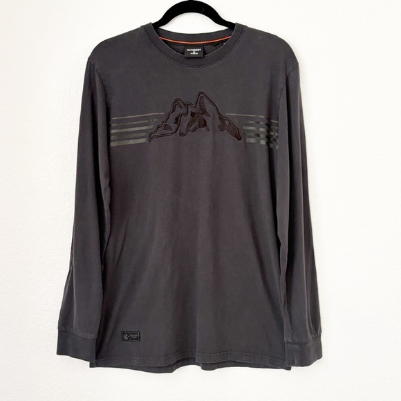 Superdry Men’s Expedition Long Sleeve Graphic Embroidered Tee Size M - Picture 6 of 14